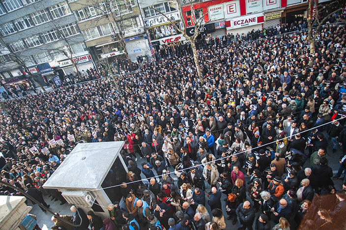 Hrant Dink anmasında Osman Kavala ve Çiğdem Mater'in mesajları da okundu